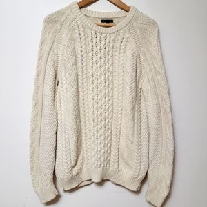 Chunky knit oversized sweater gap